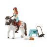 SCHLEICH Horse Club Mia & Spotty Toy Figure Set, Multi-colour, 5 to 12 Years (42518)