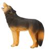 ANIMAL PLANET Wildlife & Woodland Wolf Howling Toy Figure, Three Years and Above, Tan/Black (387245)