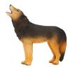 ANIMAL PLANET Wildlife & Woodland Wolf Howling Toy Figure, Three Years and Above, Tan/Black (387245)