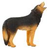 ANIMAL PLANET Wildlife & Woodland Wolf Howling Toy Figure, Three Years and Above, Tan/Black (387245)