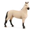 SCHLEICH Horse Club Hannoverian Gelding Red Dun Toy Figure, 5 to 12 Years, White/Black (13928)