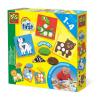 SES CREATIVE Children's My First Sensory Mosaic Cards, Unisex, One to Four Years, Multi-colour (14483)