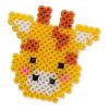 SES CREATIVE Beedz Children's Iron-on Beads Cute Animals Mosaic Kit, 1400 Iron-on Beads, Unisex, Five Years and Above, Multi-colour (06304)