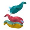 SES CREATIVE Tiny Talents Children's Fish in a Row Bath Toy, Unisex, 6 Months and Above, Multi-colour (13098)