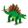 SES CREATIVE Children's Wooden Dino Glow-in-the-Dark Kit, Unisex, Five Years and Above, Multi-colour (14209)
