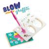 SES CREATIVE Children's Blow Airbrush Graffiti Set, Unisex, Six Years and Above, Multi-colour (14759)