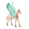 SCHLEICH Bayala Decorated Unicorn Pegasus Foal Toy Figure, 5 to 12 Years, Multi-colour (70575)