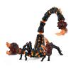 SCHLEICH Eldrador Creatures Lava Scorpion Toy Figure, 7 to 12 Years, Multi-colour (70142)