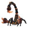 SCHLEICH Eldrador Creatures Lava Scorpion Toy Figure, 7 to 12 Years, Multi-colour (70142)