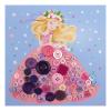 SYCOMORE Stick & Fun Children's Button Boards Princess, Unisex, 3 Years or Above, Multi-colour (CRE7029)