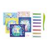 SYCOMORE Artissimo Children's Glitter Boards Fairy's, Unisex, 4 Years or Above, Multi-colour (CREA012)