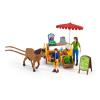 SCHLEICH Farm World Sunny Day Mobile Farm Stand Toy Figure Set, 3 to 8 Years, Multi-colour (42528)