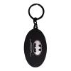 DC COMICS Batman Classic Logo Metal Keychain, Yellow/Black (KE075536BAT)