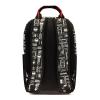 DC COMICS Batman Graffiti All-over Print Backpack, Unisex, Black/Red (BP276750BTM)