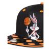 WARNER BROS Space Jam: A New Legacy Bugs Bunny Snapback Baseball Cap, Unisex, Black/Orange (SB120150SPC)