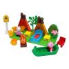 PEPPA PIG BIG-Bloxx Camping Construction Set Toy Playset, 18 Months to Five Years, Multi-colour (800057143)