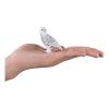 ANIMAL PLANET Mojo Woodlands Snowy Owl Toy Figure, Three Years and Above, White (387201)