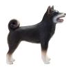 ANIMAL PLANET Mojo Farm Life Shiba Inu Black  Toy Figure, Three Years and Above, Black/White (387363)