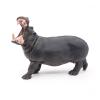 PAPO Wild Animal Kingdom Hippopotamus Toy Figure, Three Years or Above, Grey (50051)