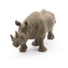 PAPO Wild Animal Kingdom Black Rhinoceros Toy Figure, Three Years or Above, Grey/Brown (50066)