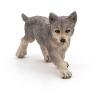 PAPO Wild Animal Kingdom Wolf Cub Toy Figure, Three Years or Above, Grey (50162)