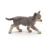 PAPO Wild Animal Kingdom Wolf Cub Toy Figure, Three Years or Above, Grey (50162)