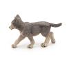 PAPO Wild Animal Kingdom Wolf Cub Toy Figure, Three Years or Above, Grey (50162)