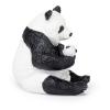 PAPO Wild Animal Kingdom Sitting Panda and Baby Toy Figure, Three Years or Above, White/Black (50196)