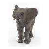 PAPO Wild Animal Kingdom Young Elephant Toy Figure, Three Years or Above, Grey (50225)