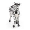 PAPO Wild Animal Kingdom Male Zebra Toy Figure, Three Years or Above, White/Black (50249)