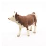 PAPO Farmyard Friends Simmental Cow Toy Figure, Three Years or Above, Brown/White (51133)