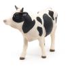 PAPO Farmyard Friends Black and White Cow Toy Figure, Three Years or Above, White/Black (51148)