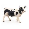 PAPO Farmyard Friends Black and White Cow Toy Figure, Three Years or Above, White/Black (51148)