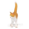 PAPO Dog and Cat Companions Red Cat Toy Figure, Three Years or Above, Red/White (54031)