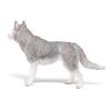 PAPO Dog and Cat Companions Siberian Husky Toy Figure, Three Years or Above, Grey/White (54035)