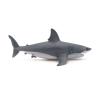 PAPO Marine Life White Shark Toy Figure, Three Years or Above, Grey (56002)