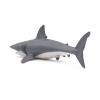 PAPO Marine Life White Shark Toy Figure, Three Years or Above, Grey (56002)