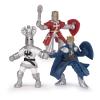 PAPO Mini Papo Mini Plus Knights Tube Toy Mini Figure Set, Three Years or Above, Multi-colour (33022)