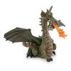 PAPO The Enchanted World Green Winged Dragon with Flame Toy Figure, Three Years or Above, Green (39025)