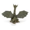 PAPO The Enchanted World Green Winged Dragon with Flame Toy Figure, Three Years or Above, Green (39025)