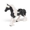 PAPO Horse and Ponies Cob Toy Figure, Three Years or Above, White/Black (51550)