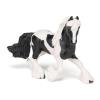 PAPO Horse and Ponies Cob Toy Figure, Three Years or Above, White/Black (51550)