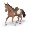 PAPO Horse and Ponies Winter Riding Girl Horse Toy Figure, Three Years or Above, Multi-colour (51553)