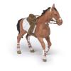 PAPO Horse and Ponies Winter Riding Girl Horse Toy Figure, Three Years or Above, Multi-colour (51553)