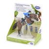 PAPO Horse and Ponies Jumping Horse with Riding Girl Toy Figure, Three Years or Above, Multi-colour (51560)