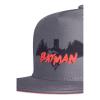 DC COMICS Batman Gotham City Bat Symbol and Logo Kid's Snapback Baseball Cap, Boy, Grey/Red (SB842320BTM)