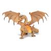 PAPO Fantasy World Gold Two Headed Dragon Toy Figure, Three Years or Above, Gold (38938)