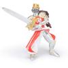 PAPO Fantasy World Dragon King with Sword Toy Figure, Three Years or Above, Silver/Red (39797)