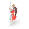 PAPO Fantasy World Dragon King with Sword Toy Figure, Three Years or Above, Silver/Red (39797)