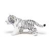 PAPO Wild Animal Kingdom White Tiger Cub Toy Figure, Three Years or Above, Black/White (50048)